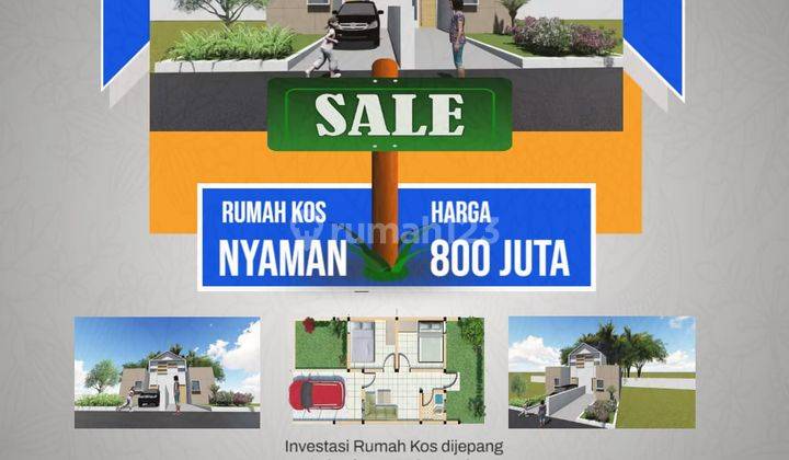 Jual Rumah Investasi Kosan Modern Kawasan Cluster di Kudus 1