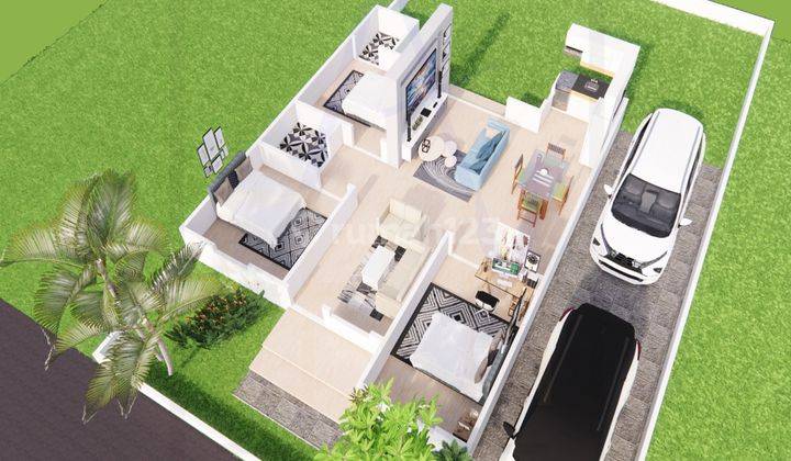 Dijual Rumah Baru Modern Desain Kekinian Lokasi Dekat Pusat Bisnis  2