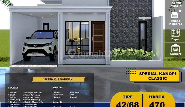 Jual Rumah New Modern, SHM Lokasi Peganjaran Kudus Jateng  1