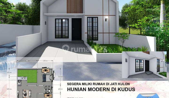 Jual Rumah Dengan Desain Modern Kekinian Lokasi Kudus Jateng  1