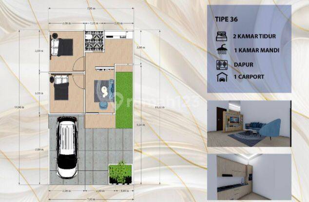 Jual Rumah Pesan Bangun Desain Modern Lokasi Kudus Jateng  2