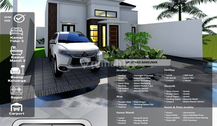 Jual Rumah New Modern Type 50 Lokasi Strategis Kota Kudus  1