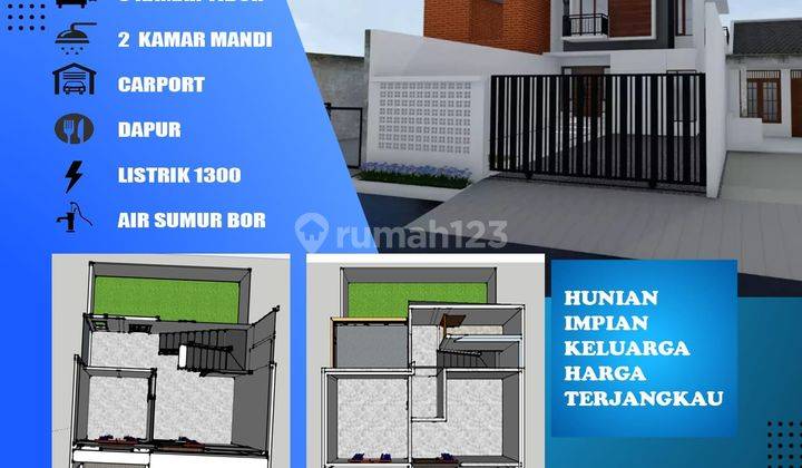 Dijual Rumah Modern Scandinavian Lokasi Tengah Kota Kudus Jateng 2