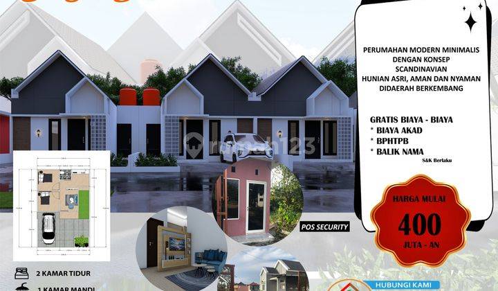 Rumah Scandinavian Modern Minimalis Lokasi Komplek Perumahan Kudus Jateng 1