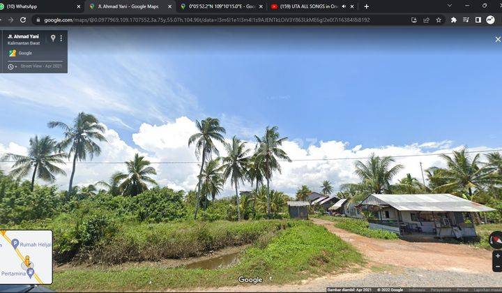 Tanah Dijual Tepi Jalan Sungai Nipah, Siantan, Mempawah, Pontianak 3