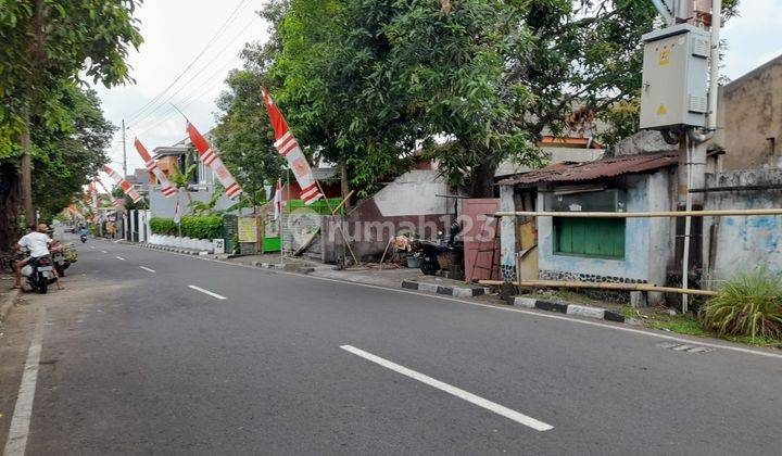 Jual tanah cocok buat usaha pinggir jalan pakualaman jogja 1