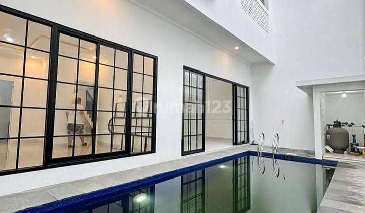 Jual Rumah classic new + ada kolam renang Joglo  1