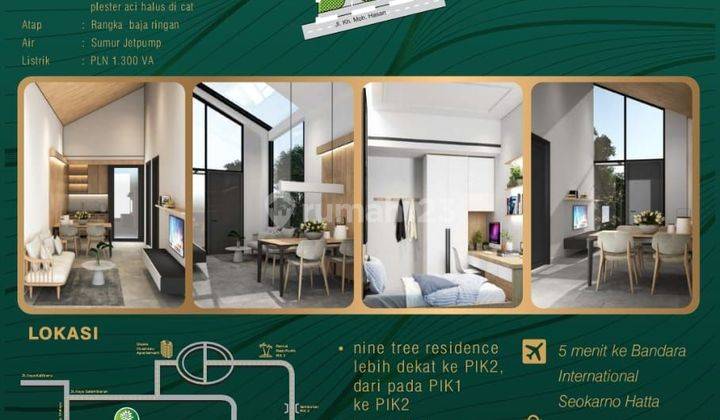 Jual Rumah Baru Nine Tree Residence teluk naga 1