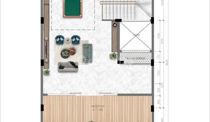 Jual Rumah Baru Cluster Extension Permata Buana Jkt 1