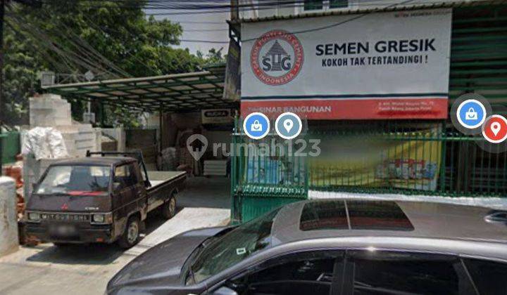 Di Jual Tanah Ruang Usaha Bekas Lokasi Strategis Daerah Menteng 1