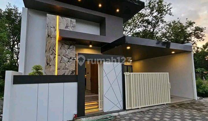 Di Jual Rumah Modern Harga Murah Bonus AC, kitchen set dan Minibar di Yogyakarta 2