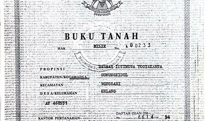 Dijual Tanah Murah Dekat Perusahaan Internasional di Yogyakarta 8