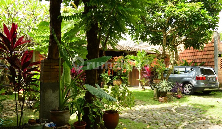 Dijual Murah Rumah etnik Jawa Modern Full Furnished di Bantul Yogyakarta 2