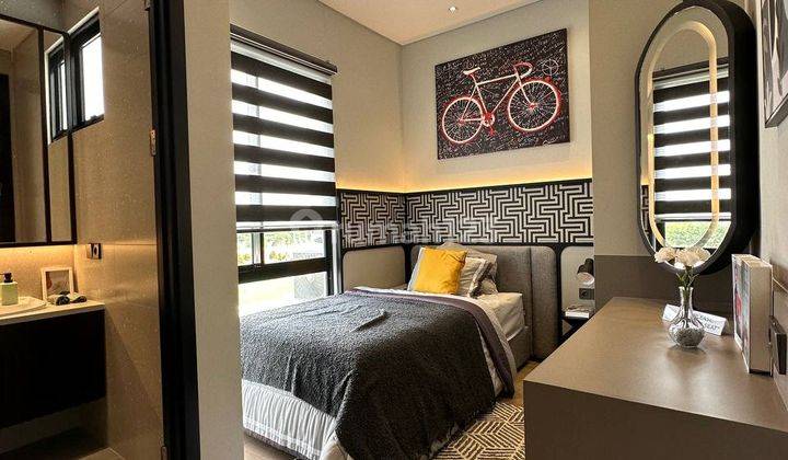 Rumah Modern Compact Semifurnish di Alam Sutera 1