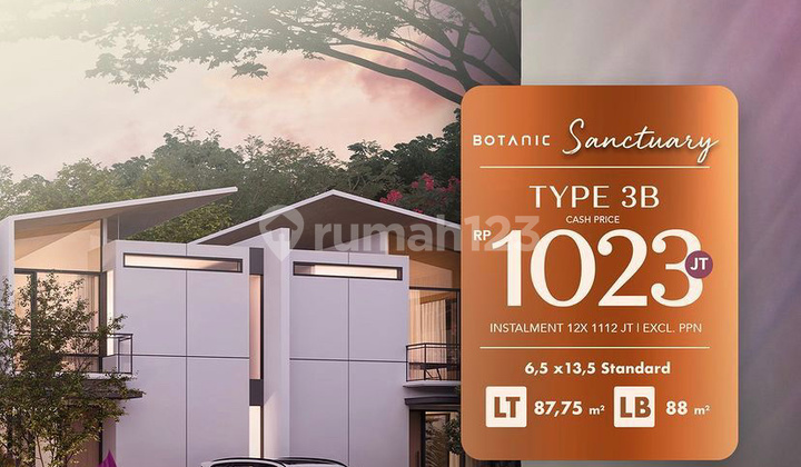 Cendana Botanic Tanpa Dp0% Free Biaya Kpr Akad 1
