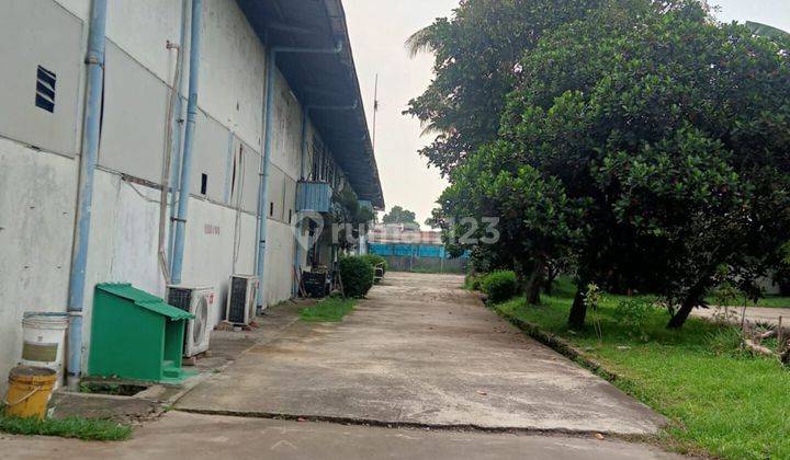 Dijual pabrik siap pakai di curug plp, cikupa 2
