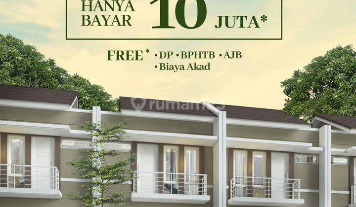 Cukup 10 Juta All In. Rumah Di Serpong 2 Lantai 1