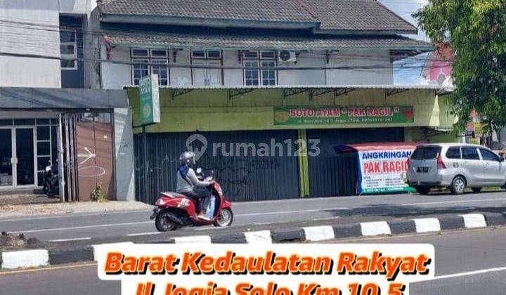  Dijual Ruko Pinggir Jalan Raya Jogja Solo Km 10,5 Di Berbah 2