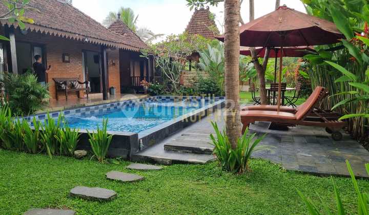 VILLA TANAH LUAS FURNISH PRIVATE POOL NUANSA ASRI DI SLEMAN UTARA
