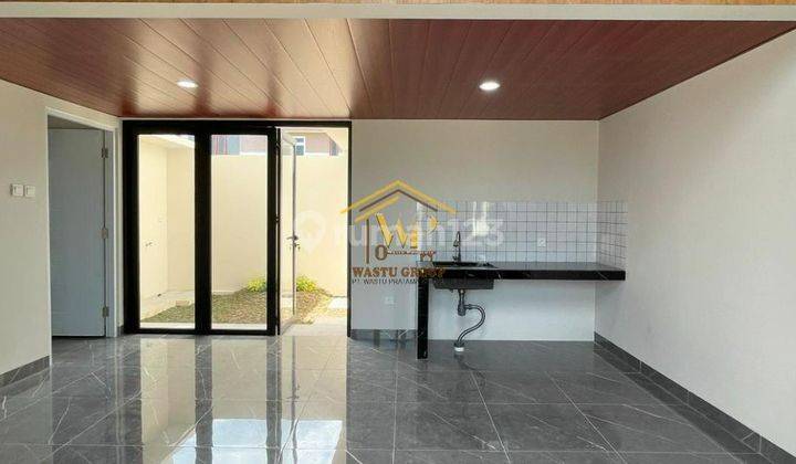 Rumah Modern Kontenporer Mezzanine Di Godean Dalam Perumahan 2