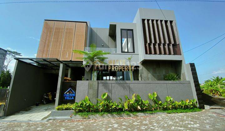 Rumah Private Pool Fullfurnish Di Jakal Km 12 Dekat Pasar Gentan 2