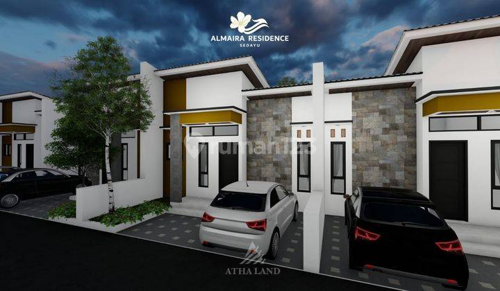 RUMAH MURAH BISA CUSTOM DENAH DEKAT DARI MERCUBUANA 2