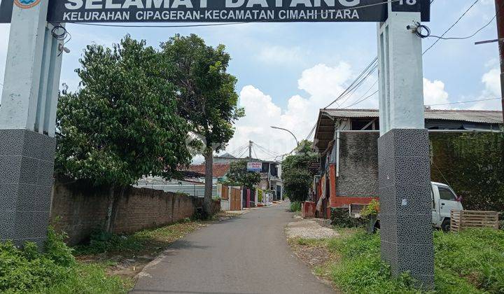 Tanah di Cipageran Jl. Kolonel Masturi, Cimahi SHM 2