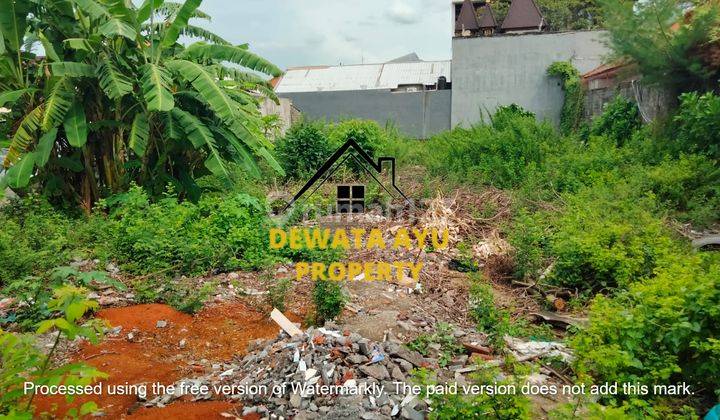 LAHAN KOSONG 740M2 AKSES HOTMIX ZONA PERUMAHAN DI TUKAD BADUNG 1