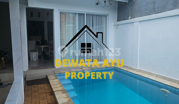 Villa Minimalis 3 Kamar Furnished Lahan 140M2 Lokasi Kutuh Kuta