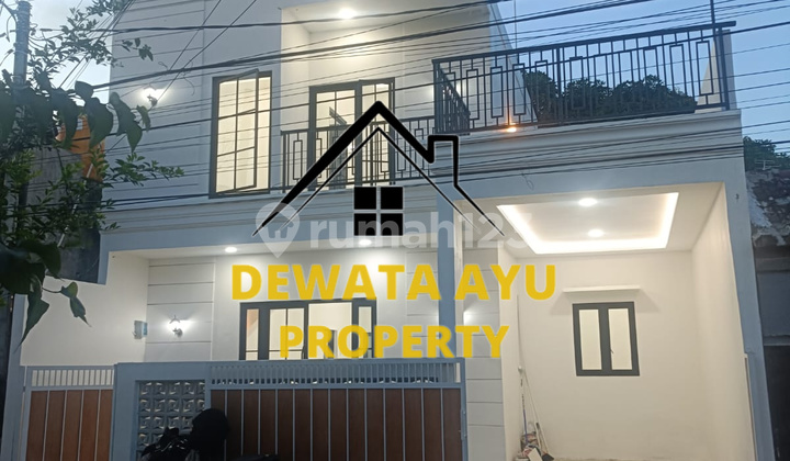 Rumah Sewa Baru 2 Lantai 3 Kamar Kosongan Lokasi Pedidikan Sidakarya 110Jt Per Th