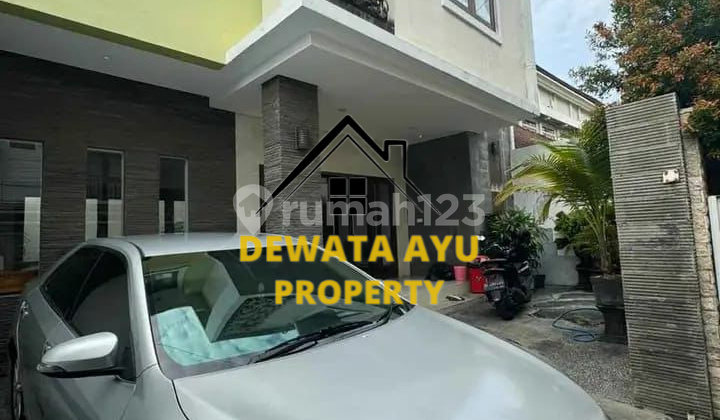 2-Storey Villa for Sale, 3 Bedrooms, 150M2 Land, Furnished in Tukad Balian, Renon