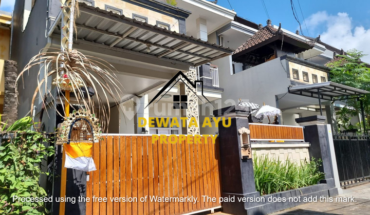 Rumah Minimalis 2 Lantai 4 Kamar Furnished Lahan 106M2 di Kertalangu