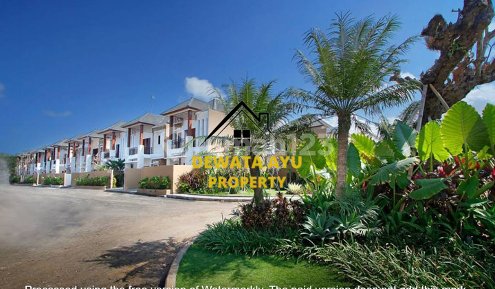 VILLA CLUSTER ONE GATE SISTEM 3 KAMAR LAHAN 216M2 FURNISHED DI TAMAN GIRI 