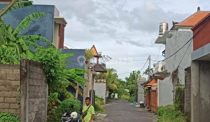 Lahan Cantik Luas 120m2 Lingkungan Elite Di Renon 1