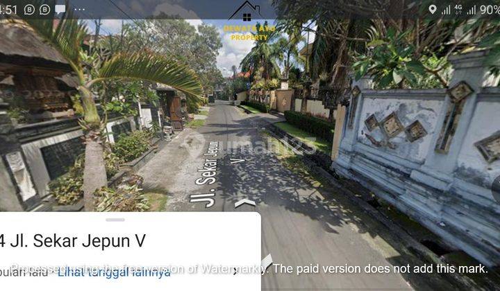 Lahan 400m2 Tanah Datar Lokasi Sekar Jepun Kesiman Kertalangu 4