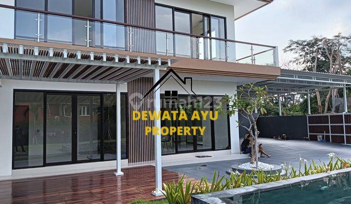 Villa Baru 3 Kamar Semi Furnished Dengan Taman Luas Di Nusa Dua 1