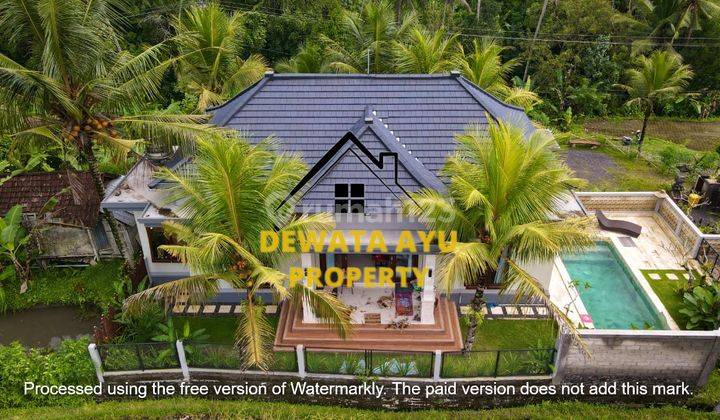 Villa View Sawah 2 Kamar Lahan 700m2 Lokasi Tampak Siring 2