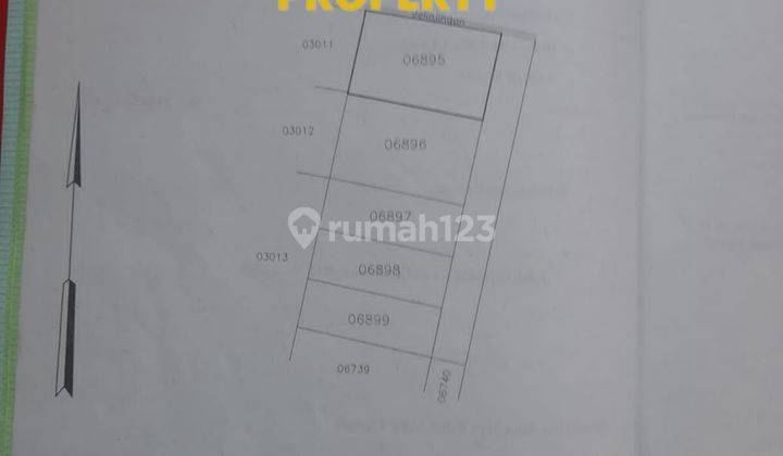 Lahan Siap Bangun Luas 250m2 Lingkungan Villa Di Penyaringan  2