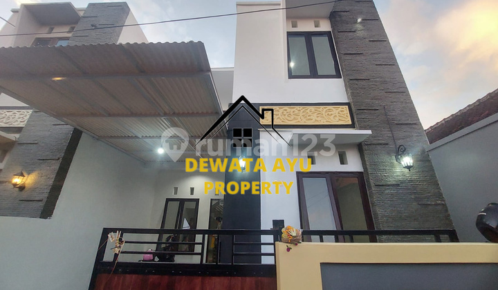 Two-story New House 4 Rooms 92m² Land Vacant in Tukad Badung Two-story New House 4 Rooms 92m² Land Vacant in Tukad Badung