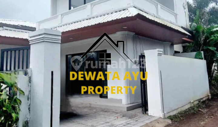 NEW 3-BEDROOM VILLA, VACANT 275M2 LAND, LOCATION PANCASARI BEDUGUL