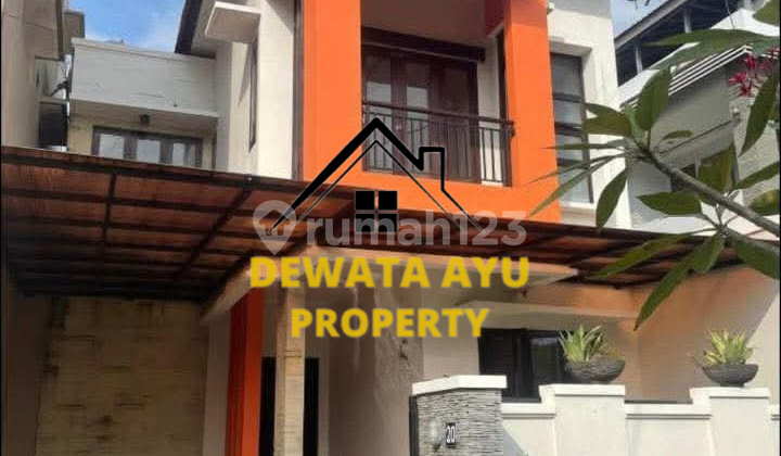 RUMAH JUAL 2 LANTAI 3 KAMAR LAHAN 114M2 LOKASI TUKAD BADUNG