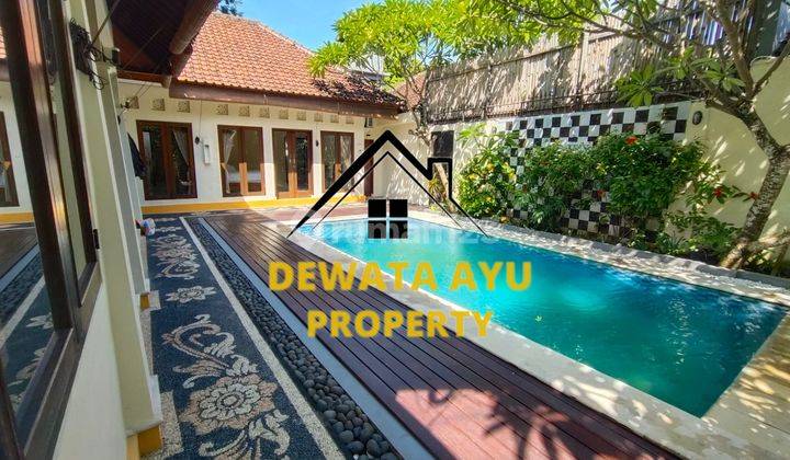 Villa 2 Bed Room Land 250M2 Small Garden And Pool Seminyak Area 1