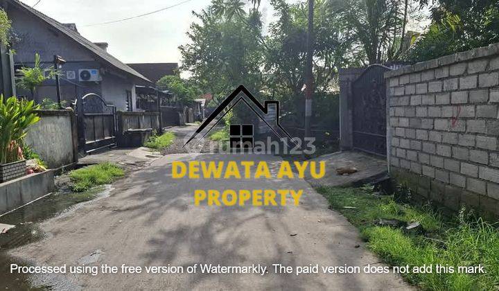 LAHAN KECIL 150M2 HADAP SELATAN AKSES MOBIL DI TUKAD BANYU POH 2