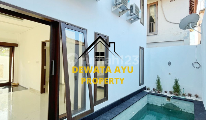 MINIMALIST VILLA 3 BEDROOMS 100M2 LAND LOCATION SANUR