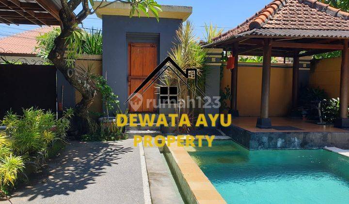 Villa 2 Kamar Furnished Lahan 200M2 Akses Jalan 6 Meter Di Sanur 2