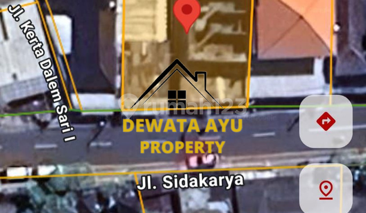 Land and Building Area 4 Acres South Facing Residential Zone in Sidakarya