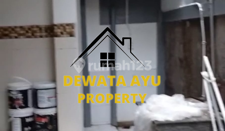 RUMAH SEWA MINIMAL 2 TAHUN 2 LANTAI 3 KAMAR HADAP SELATAN DI TUKAD BARITO 2