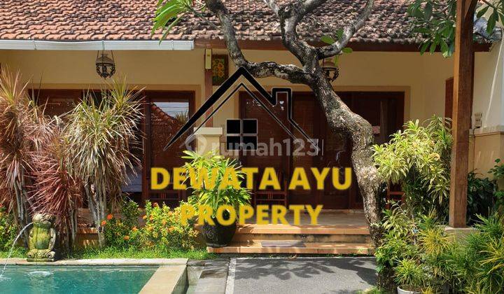 Villa 2 Kamar Furnished Lahan 200M2 Akses Jalan 6 Meter Di Sanur 1