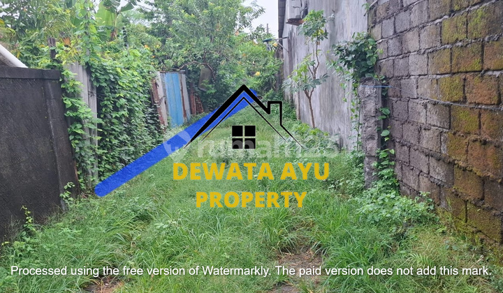 LAHAN JUAL LUAS 95M2 HADAP UTARA LOKASI KERTA DALEM