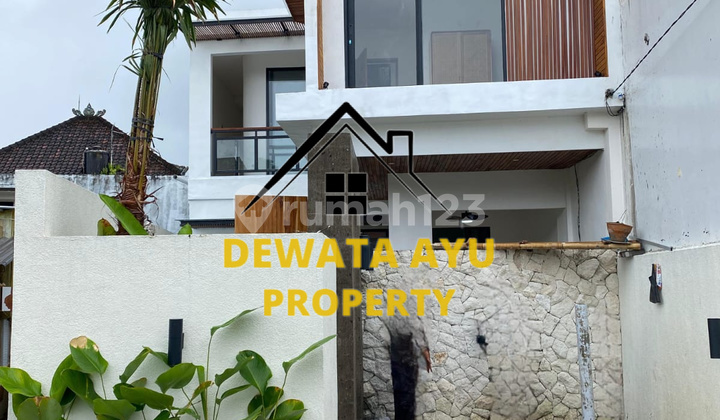 MINIMALIST VILLA FOR SALE 2 BEDROOMS FURNISHED 100M2 LAND LOCATION CEPAKA